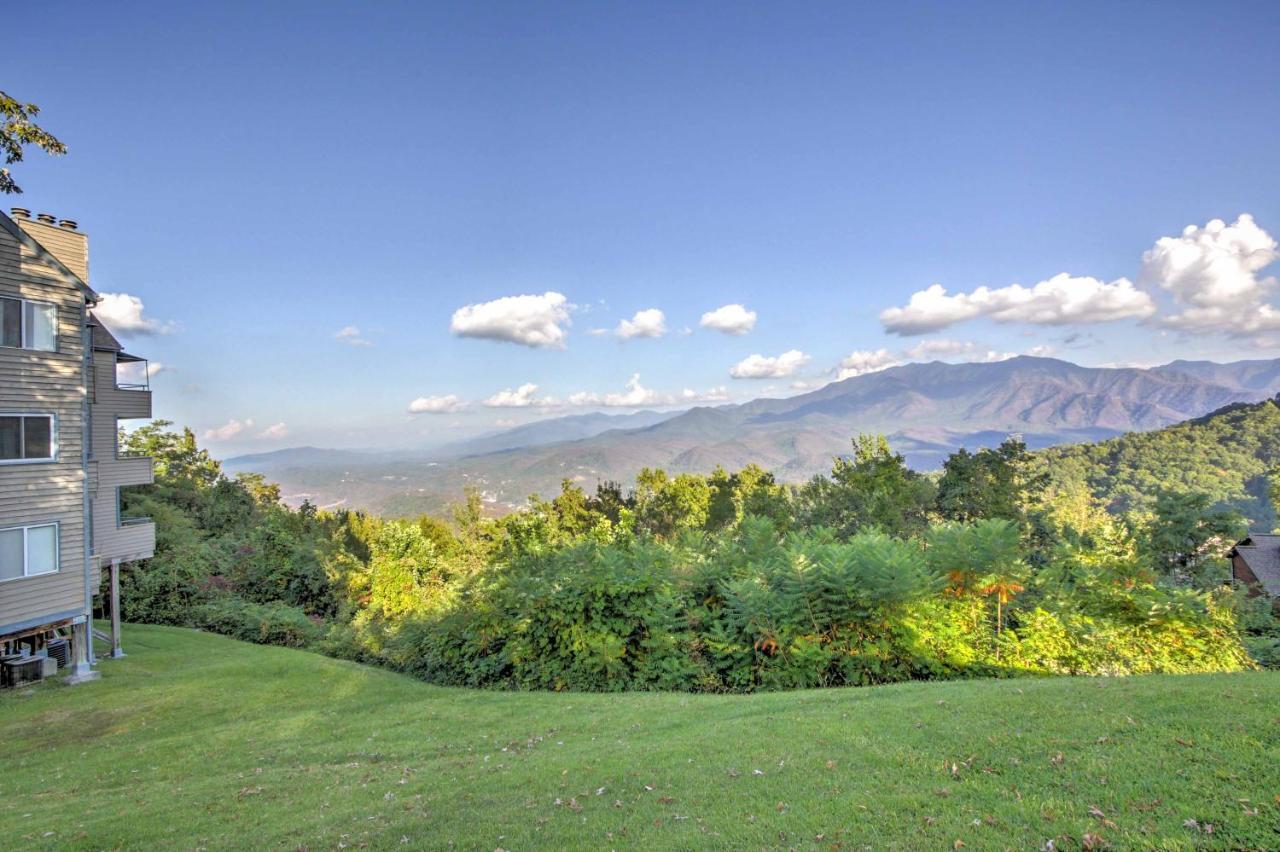 Gatlinburg Mountaintop Condo With Balcony And Views! 外观 照片